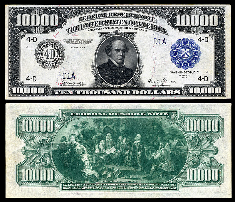 $10,000 Bill